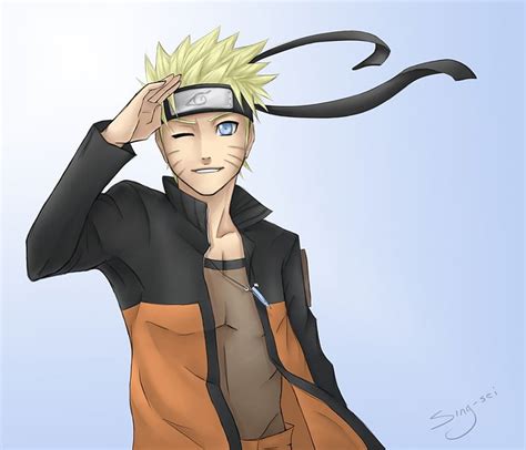 male naruto|naruto uzumaki handsome.